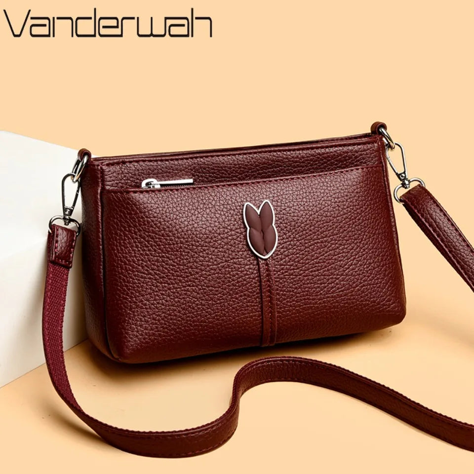High Quality Pu Leather Crossbody Bags for Women New Women Bags Luxury Handbags Designer Shoulder Messenger Bags Sac A Main