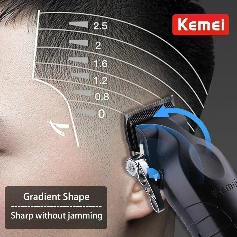 Kemei Hair Clipper KM-2296 KM-2299 KM-1102 Electric Shaver Hair Cutting Machine Professional