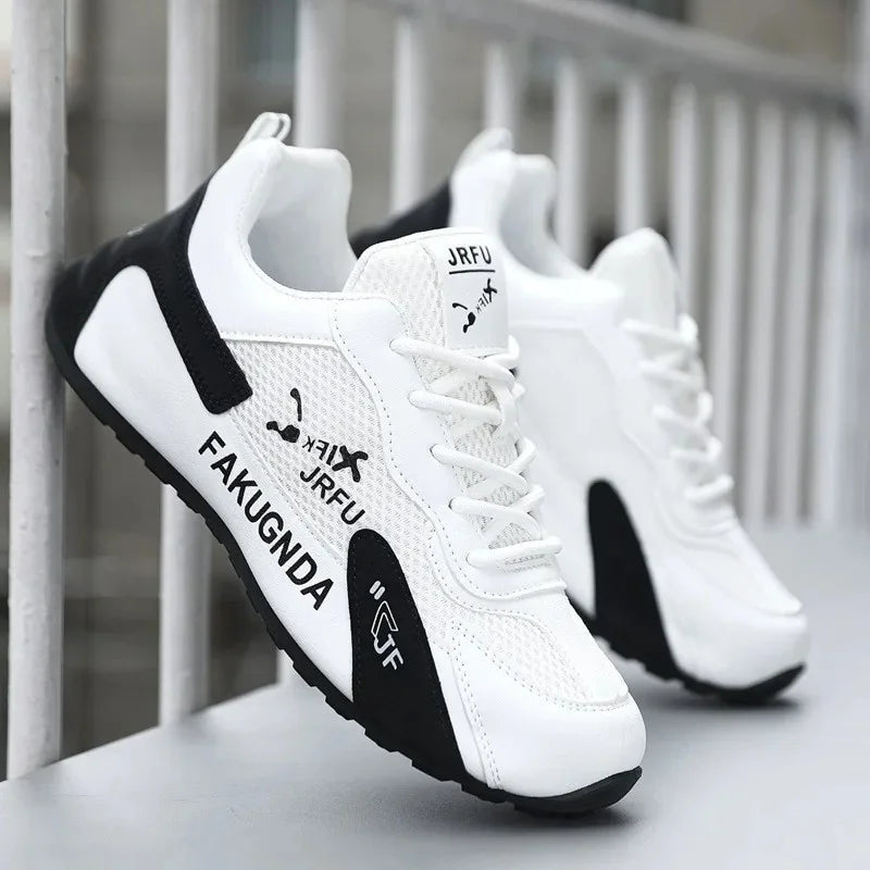 Men's Waterproof Leather Surface Sports Shoes Travel Trend Matching Autumn Casual Shoes Breathable EVA Insole PVC Outsole