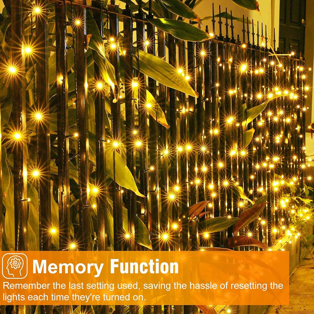 100M 100-800LEDs Outdoor LED Fairy String Lights Christmas Lights For Garland Wedding Party Holiday Garden Lamps Holiday Decor