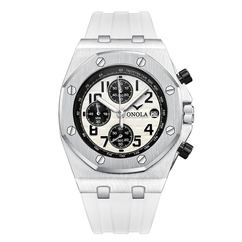 ONOLA Top Brand Luxury Men Watch High Quality Business Chronograph Date Quartz Watches for Wrist Men Wristwatch Clock
