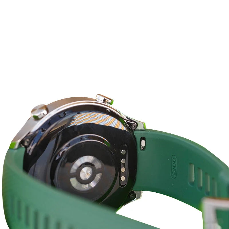 2024 Smartwatch OnePlus Watch 2R 1.43'' AMOLED Screen Snapdragon W5 Gen 1+BES2700 100H Battery Life WiFi Wear OS by Google GPS